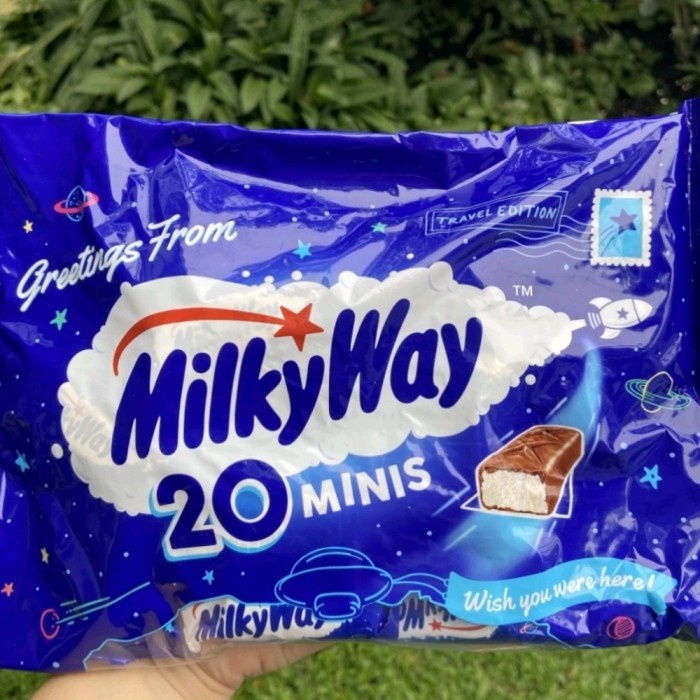 

BARANG TERLARIS MILKYWAY MINIS CHOCOLATE MILKY WAY