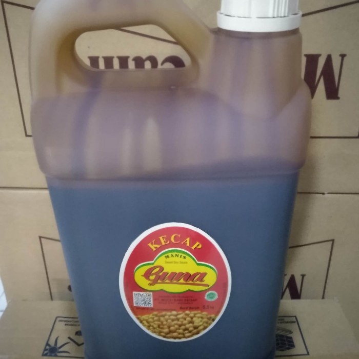 

BARANG TERLARIS Kecap manis cap guna jerigen 5,5kg