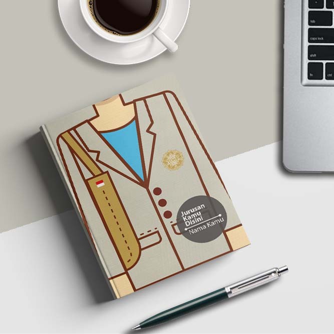 BARANG TERLARIS Buku almamater Custom UGM UNIVERSITAS GAJAH MADA KULIAH notebook TULIS