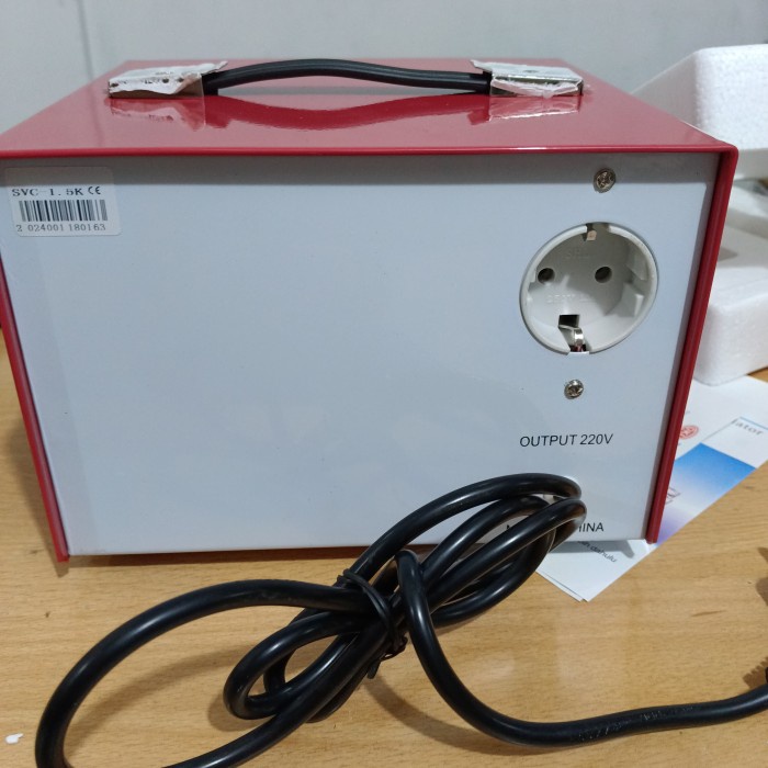 Terpopuler Stabilizer Regulator Listrik Oki 1500 Watt