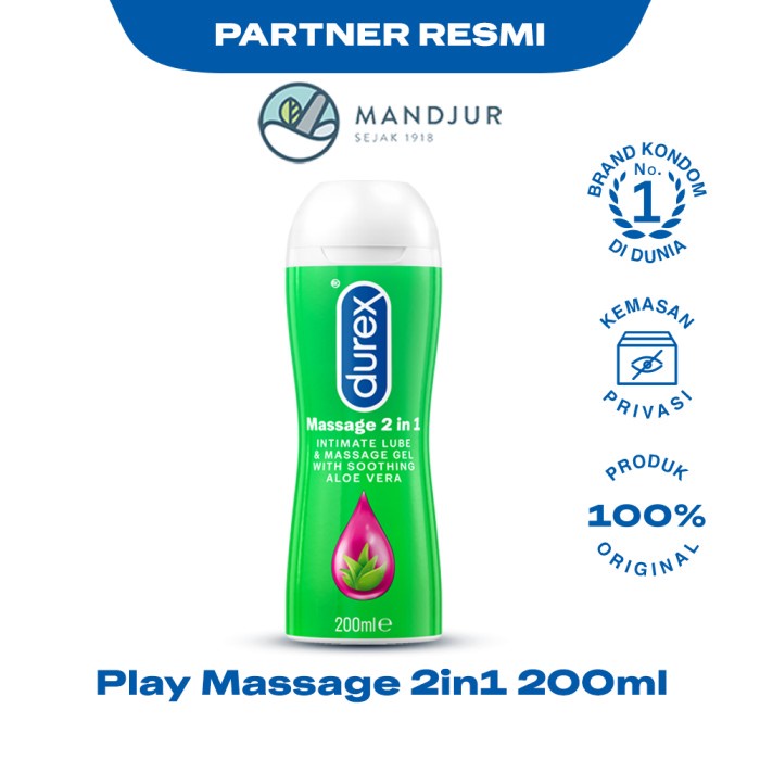 Durex Play Massage 2in1 Lubricant Pelumas