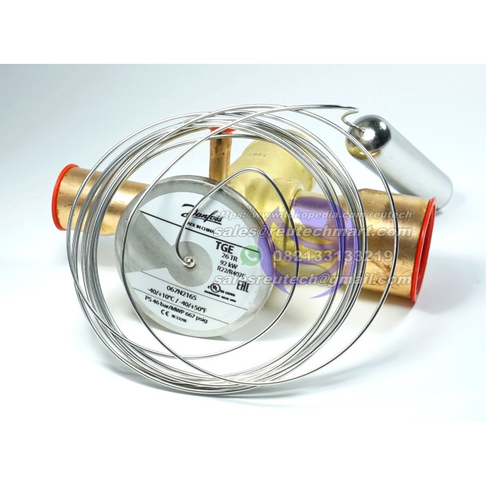 DANFOSS TGEX 26 067N2165 Thermostatic Expansion Valve R22/R407C