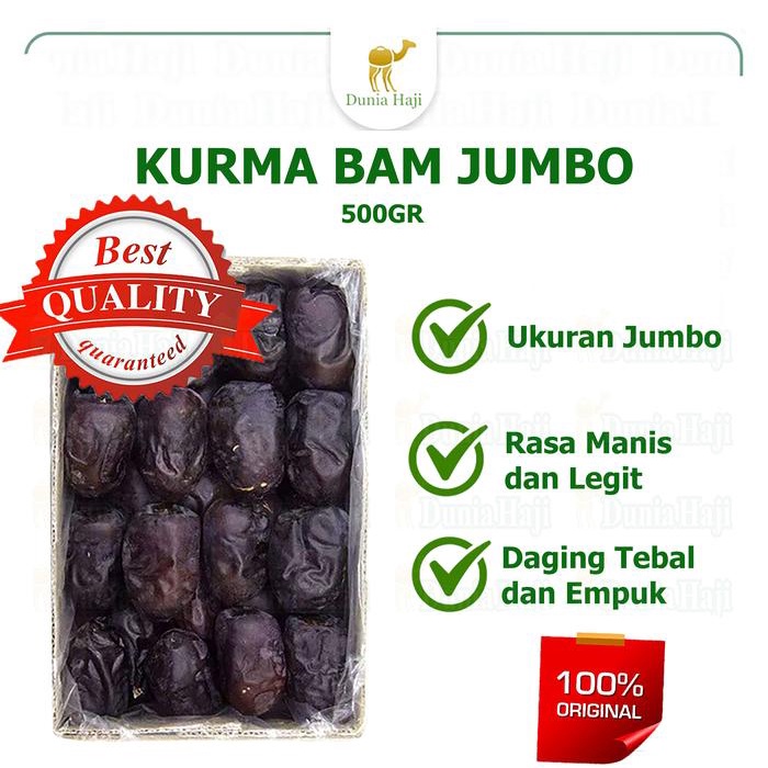 

Kurma Bam Madu 500Gr Satu Pack Korma Premium