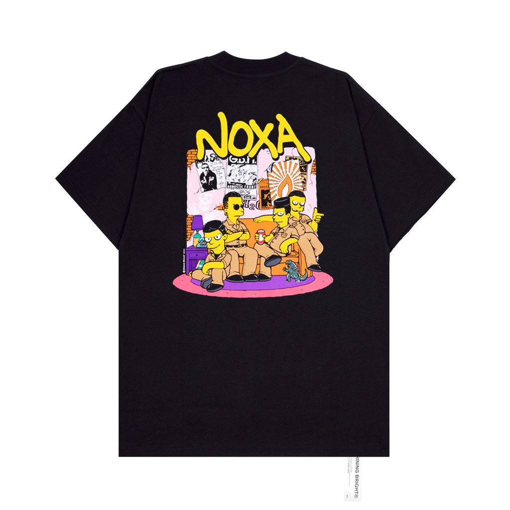 Shining Bright X Noxa Keep Grinding T-shirt unisex - Black