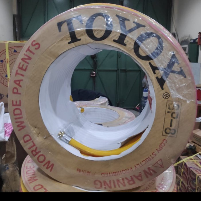 Paling Berkualitas Selang Steam Sanchin 100 M Toyox Spray /Selang Sprayer Toyox Kuning