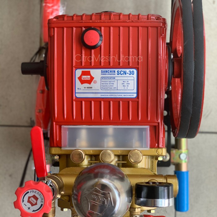 Unik Mesin Power Sprayer Sanchin Scn 30 Include Engine 5.5 Hp Honda Gp160