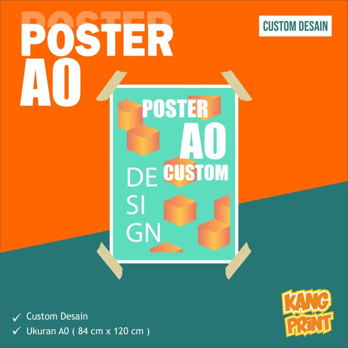 New- Cetak Poster A0