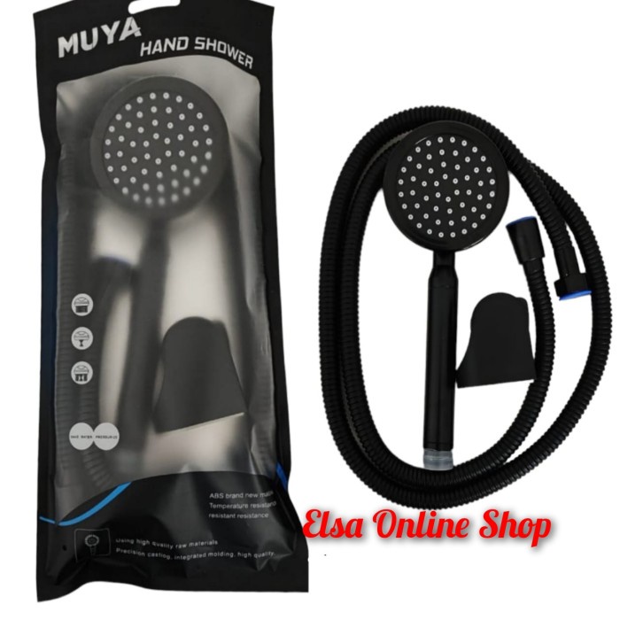 TERBARU Hand Shower MUYA Hitam/Kepala Shower Mandi