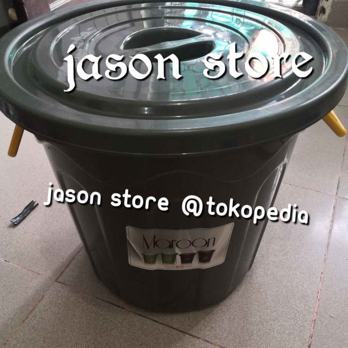 New Ember abu 30 liter (ada tutup)/Ember air 30 liter/Ember plastik Berkualitas