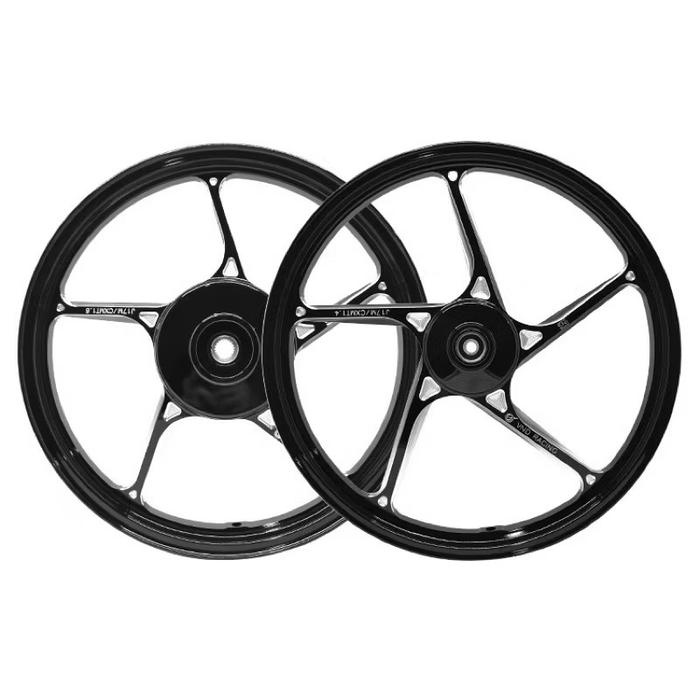 VND ORI Velg Racing AK 55 Ring 17 Vario 125/150 Beat Scoopy Genio Front 17-140 Rear 17-160
