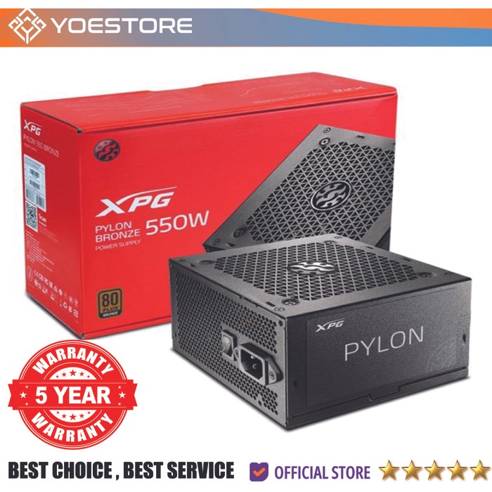 Ready POWER SUPPLY ADATA PYLON 550 - 550W 80+ BRONZE