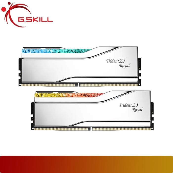 Ready G.SKILL F5-6400J3239G32GX2-TR5S Trident Z5 Royal 64GB (2x32GB) DDR5 6400MHz