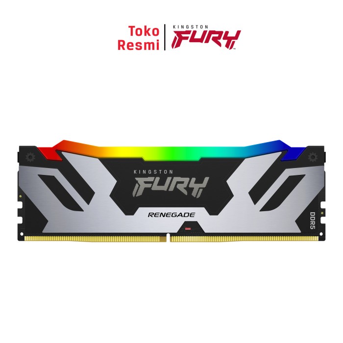 Ready Kingston FURY RENEGADE Seri Ekstrem RGB 32GB DDR5 6000MHz - 16GBx2