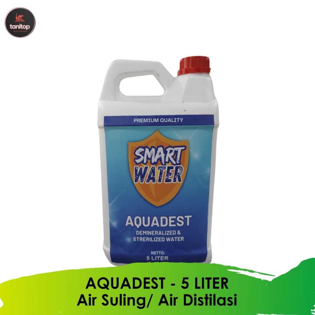 Air Aquadest Smart Water 5 Liter Aquadest Air Suling Air Distilasi