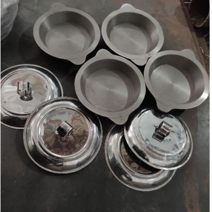 PREMIUM Loyang martabak mini unyil semi premium 10.12 bonus tutup