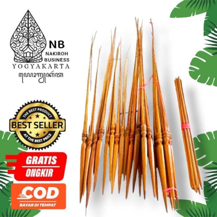 PREMIUM Gapit Wayang Kulit Kayu Sambung Rotan Ukuran Standar Dalang Wayang