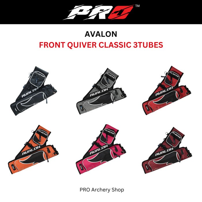 PREMIUM AVALON QUIVER TARGET QUIVER CLASSIC - TAS ANAK PANAH HADAP DEPAN - TAS PINGGANG ARROW -