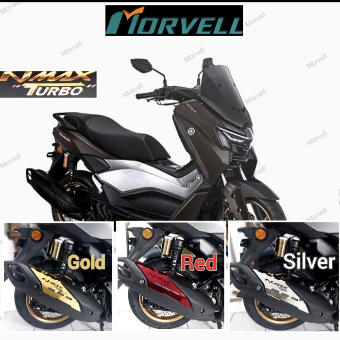 PREMIUM nmax turbo neo s cover tutup knalpot muffler cover garnish nmax new
