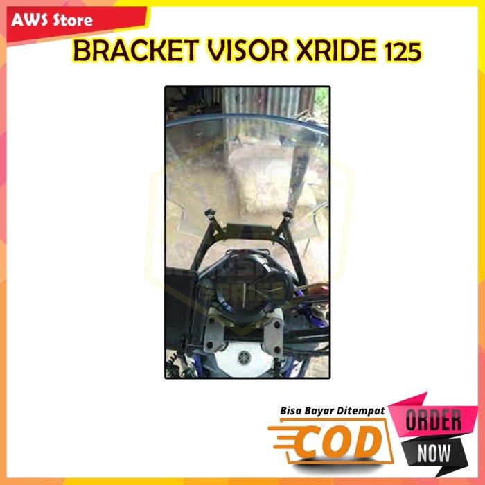 PREMIUM Bracket Visor Xride 125 Barcket x ride 125