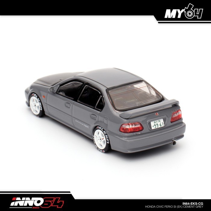 JUAL NEW IN64-EKS-CG INNO64 HONDA CIVIC FERIO SI EK GREY DIECAST