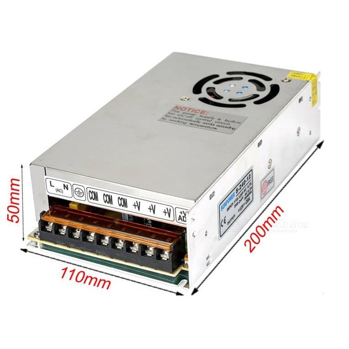 TRAVO 20A 12V POWER SUPPLY ADAPTOR LED STRIP 12VOLT AMPER AMPERE TRAFO