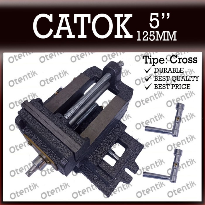 CATOK CROSS CATOK SILANG 5 INCI 125MM - RAGUM BOR DUDUK MILLING 125 MM