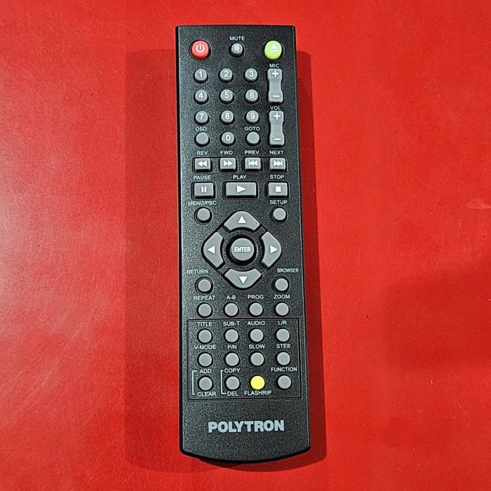 REMOT DVD DTIB POLYTRON ORIGINAL PABRIK