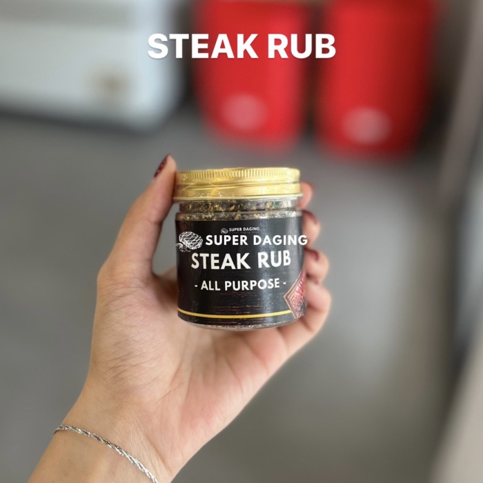

Promo Terbatas All Purpose Steak Rub Original / Bumbu TaburSteak80G Aman