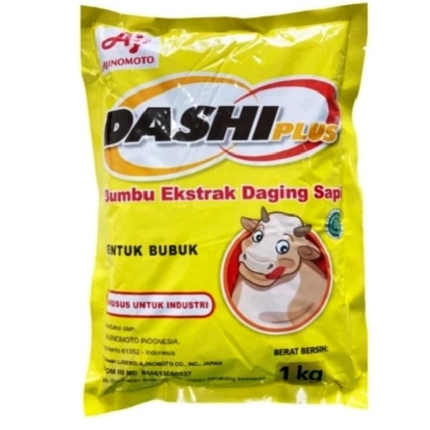 

Sale Terbatas Dashi Plus Sapi / Ayam 1 Kg Ajinomoto Aman