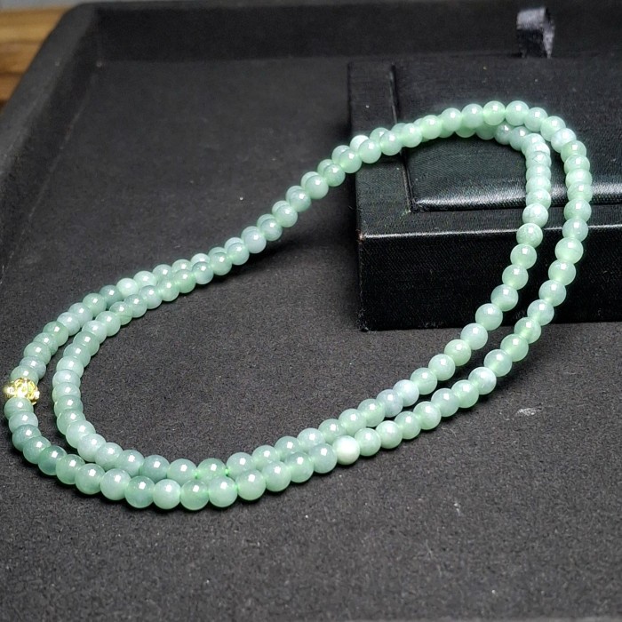 Beads Necklace 4,7mm Jade