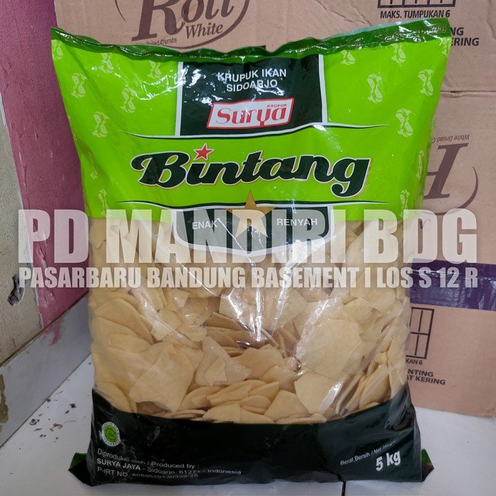 

BINTANG KERUPUK IKAN SIDOARJO 5 KG