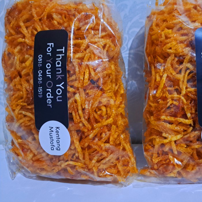 

Kentang Kering Mustofa 250 gram