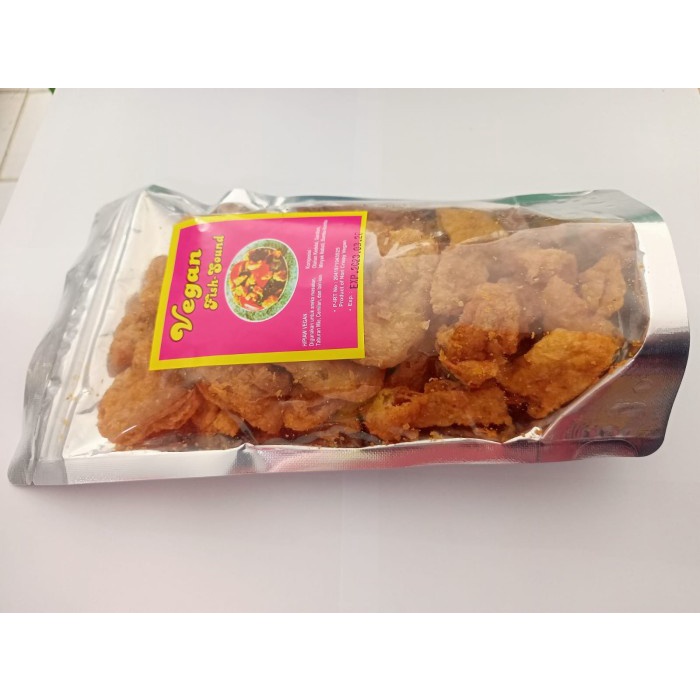 

Vegan Fish Sound Kerupuk Kulit Nabati Hu Pio Yi Piao Su Yi Piao