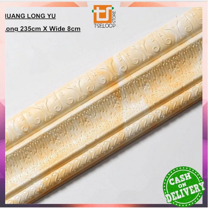 JTTOP" KIREI GALLERY - WALL BORDER LIST / LIST PLAFON FOAM 3D /WALPAPER LIST FOAM STIKER DINDING /