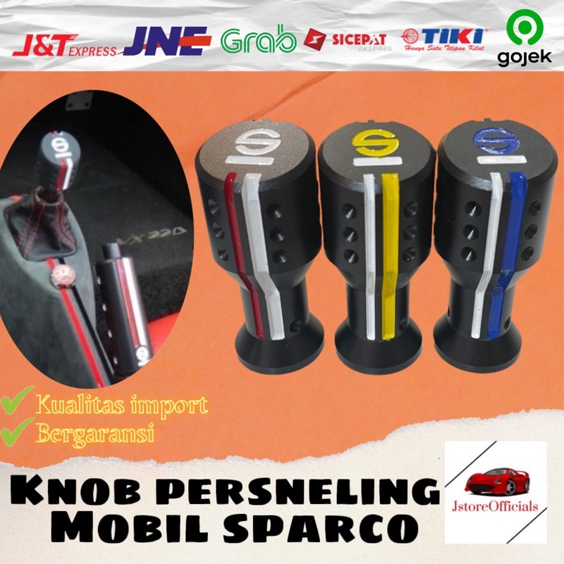 Knob Persneling Mobil Sparco / Gear Shift Mobil Sparco Aluminium