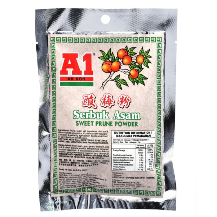 

Sale Terbatas A1 Sweet Prune Powder 80Gr Made In Malaysia Aman