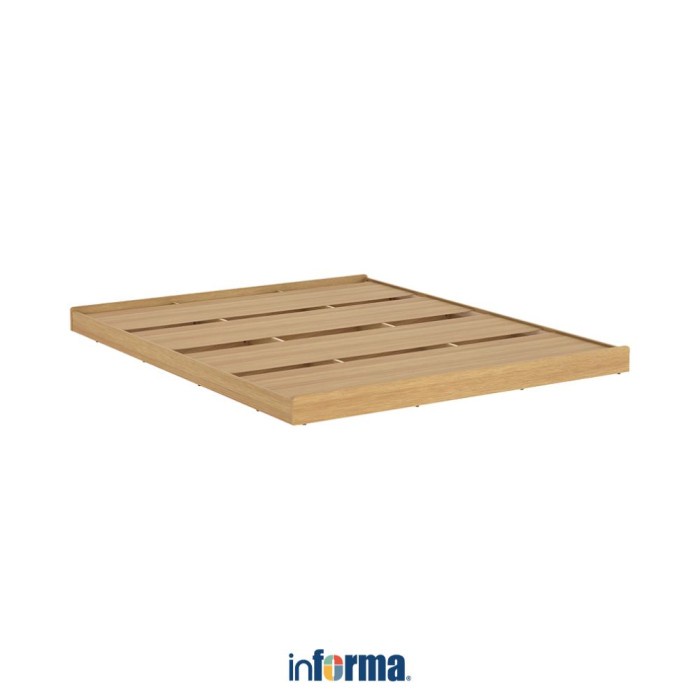 Informa Sleep 160X200X8 cm Pillo Dipan Tempat Tidur Wooden Ranjang Kasur Divan Tempat Tidur