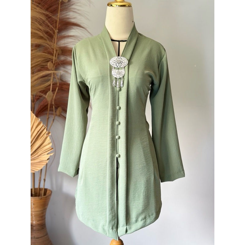 FLASH SALE KEBAYA MUSLIM MODERN/KEBAYA BALI PANJANG/KEBAYA PANJANG UNTUK HIJAB