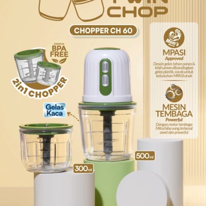 MITOCHIBA Chopper Twinchop CH60 500 Lt