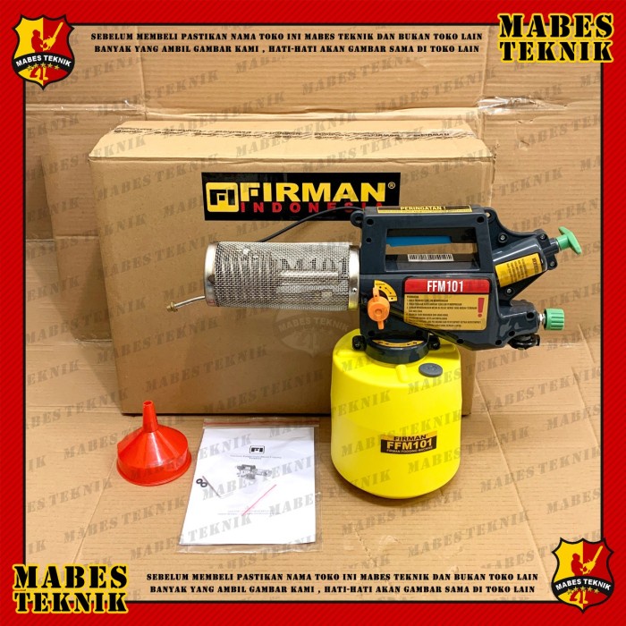 MINI FOGGING NYAMUK FIRMAN FFM 101 MESIN PENGASAPAN NYAMUK FIRMAN FFM101