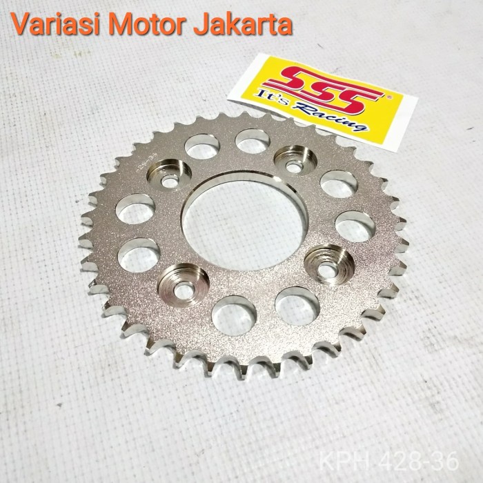 GEAR BELAKANG SSS SUPRA X 125 KHARISMA 428 36-40