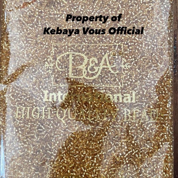 PAYET PASIR MERK BNA WARNA GOLD & SILVER (1 POUND)