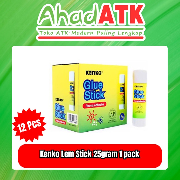 

Produk Viral Kenko Lem Stick 25Gr Satu Pack Isi 12 Glue Stick Lem Kertas Packing Aman