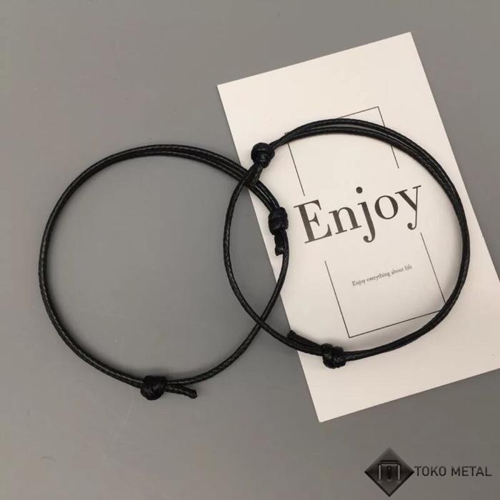 GELANG KAKI BAHAN TALI KOREA BISA UNTUK GELANG TANGAN 1PCS