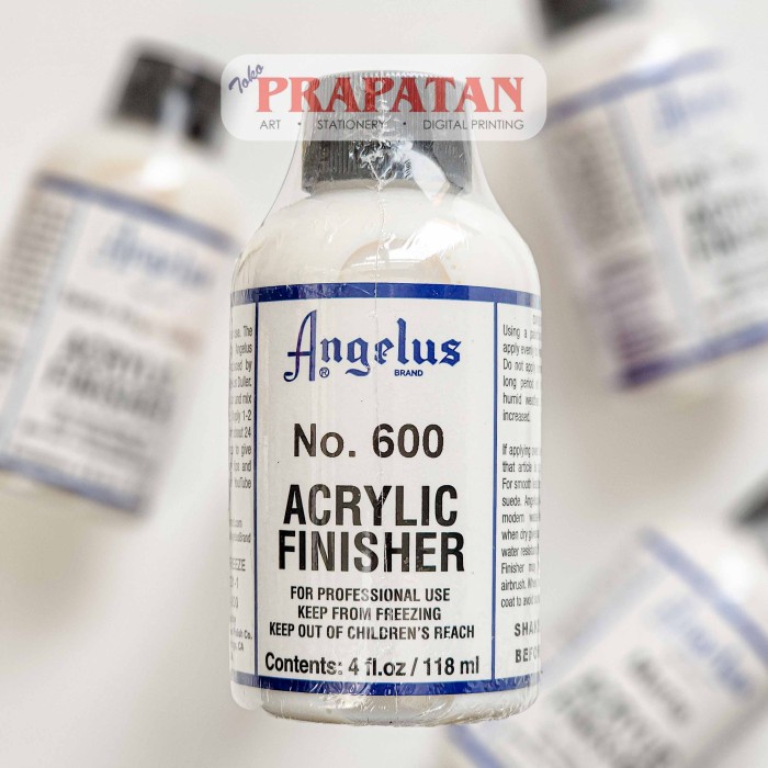 

TERLARIS Angelus Acrylic Finisher 118ml Varnish Cat Tekstil