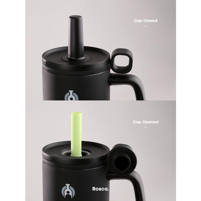 Promo Terbatas Rosca Jumbojug Tumbler Stainless 1.2 Liter Botol Minum 1200Ml Tahan Panas / Dingin