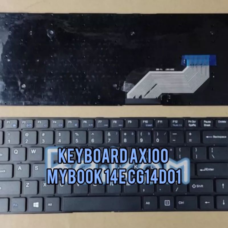 Keyboard Original Axioo Mybook 14E CG14D01Slimbook14A CG14D01 -JuaraNyaProduct