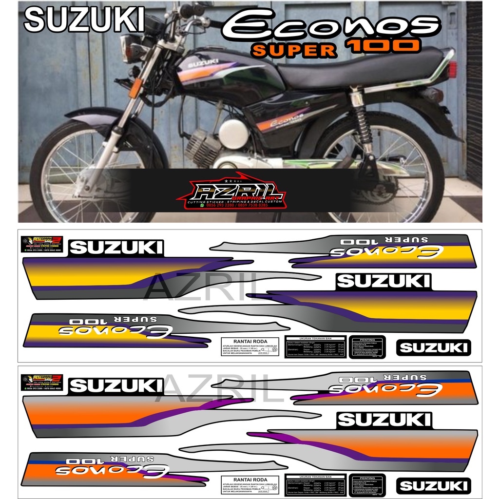 Striping Suzuki A100 Econos