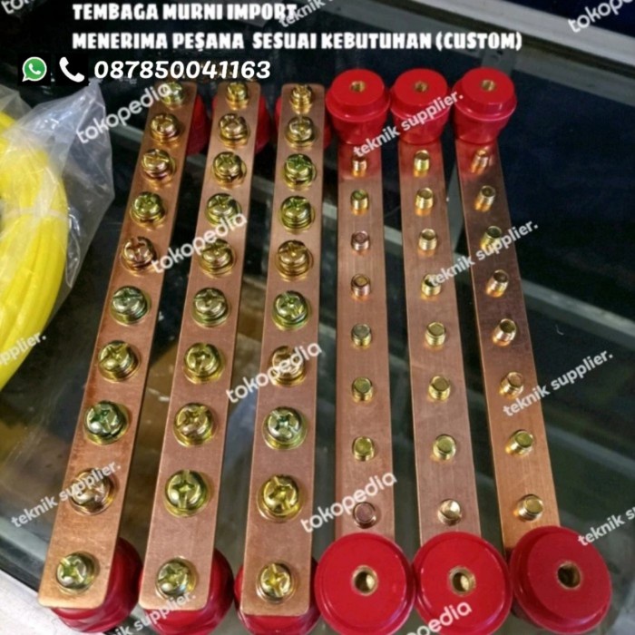 JTTOP" BUSBAR TEMBAGA 3MM - PLAT BUSBAR TEMBAGA 3MM