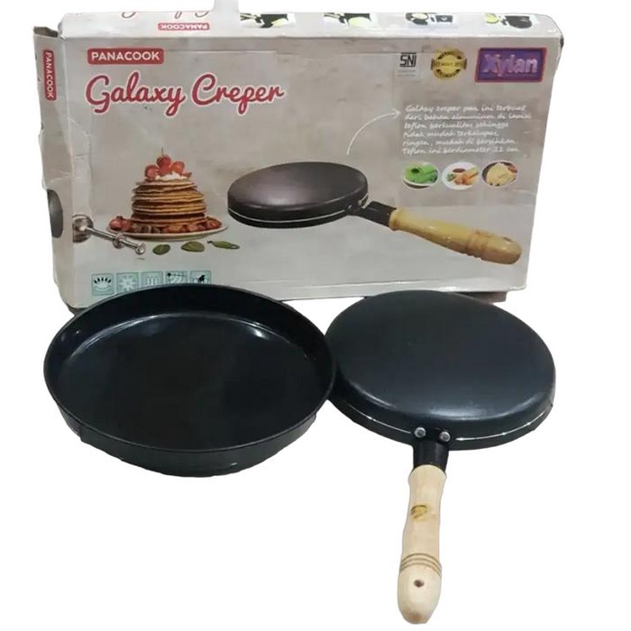 GALAXY CREPERS MAKER - CETAKAN KULIT LUMPIA ANTI LENGKET TEFLON KULIT LUMPIA RISOL - CREPES PAN 21